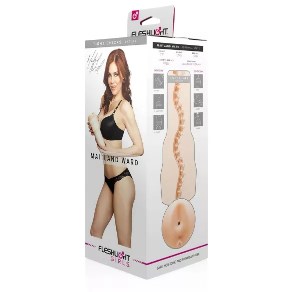 Fleshlight Maitland Ward - masturbators rotaļlieta anālai stimulācijai