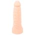 Realistixxx Double F - realistisks dildo ar erekcijas gredzenu (dabisks)