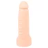 Realistixxx divkāršs reālistisks dildo ar dzimumlocekļa gredzenu, miesas krāsā