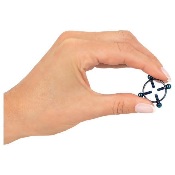 Bad Kitty - krūtsgala rotaslieta ar vītni, zila