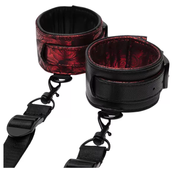 Fifty Shades of Grey - roku dzelzs komplekts melns-sarkans