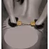 Pipedream Fetish Fantasy Gold - mīkstie roku dzelži melni