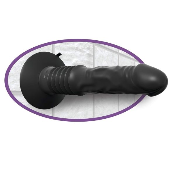 Analfantasy anālais vibrators uzlādējams melns