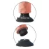 King Cock vibrators ar piesūcekni un elastīgu dizainu 26cm naturāls