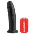 King Cock dildo ar piesūcekni 25 cm melns