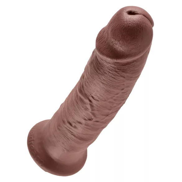 King Cock dildo ar piesūcekni 25 cm brūns