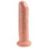 King Cock 7 – reālistisks dildo (18 cm) – dabīga krāsa