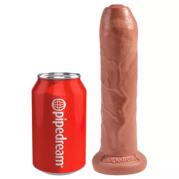 King Cock reālistisks dildo 18cm tumši miesas krāsā