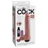 King Cock 11 - reālistisks strūklas dildo (28 cm) - dabīgs