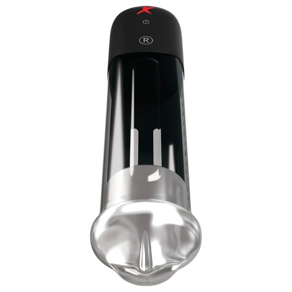 PDX Blowjob - automātiskā dzimumlocekļa pumpa ar lūpām melna