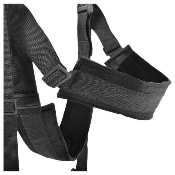 Fetish Fantasy - seksa šūpoles ar 360 grādu rotāciju (melns)