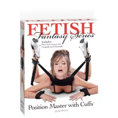   Pipedream - Fetish Position Master - BDSM sasaistīšanas komplekts (melns)
