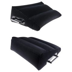 Fetish Fantasy - piepūšams seksa spilvens ar rokturi melns