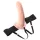 Fetish Fantasy - strap-on dobuls ar dobumu naturālajā krāsā