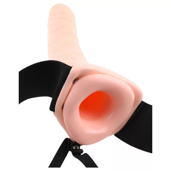 Fetish Fantasy - strap-on dobuls ar dobumu naturālajā krāsā