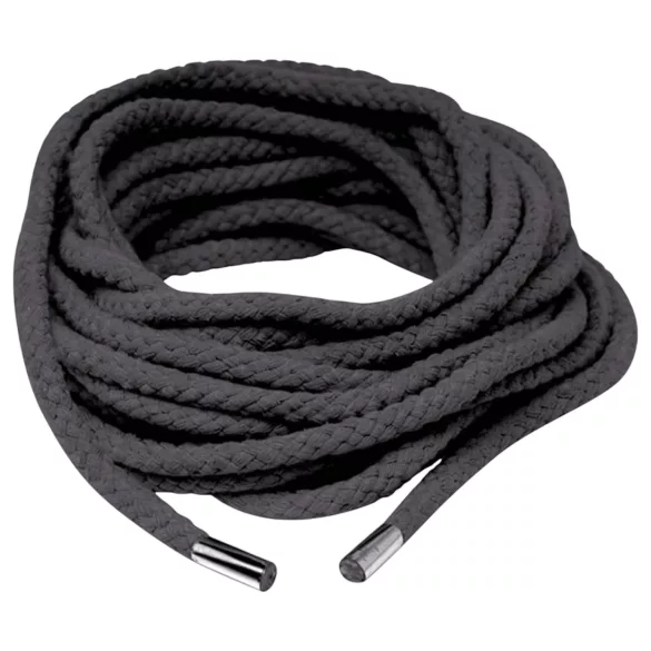 Fetish Silk Rope - shibari saites virve 10m melna