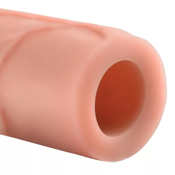 Pipedream - X-TENSION Perfect 2 - reālistisks dzimumlocekļa uzmava (20,3 cm, dabīga krāsa)