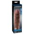 X-TENSION Mega 2 - dzīvā sajūta dzimumlocekļa uzmava (20,3 cm) - tumši dabīgs