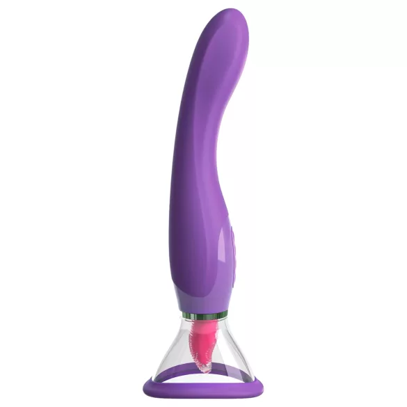 Pipedream - Fantasy - uzlādējama 3‑in‑1 laizīšanas ierīce (violeta)