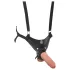 King Cock siksnas dildo ar dobumu 25 cm