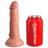 King Cock Elite 6 - reālistisks dildo ar piesūcekni 15 cm naturāls