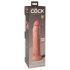 King Cock Elite 9 - piesūceknis, dabīgs reālistisks dildo (23 cm)