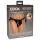 King Cock Elite iesācēju strap-on apakšbikses melnas