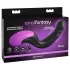Anal Fantasy - pulsējošs prostatas vibrators (melns)