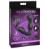Anal Fantasy Elite - prostatas vibrators ar dzimumlocekļa gredzenu (melns)