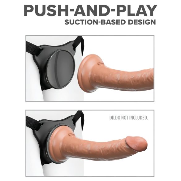 Body Dock OG - piestiprināms apakšveļa ar piesūcekni (melna)