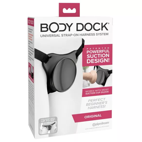 Body Dock OG - uzliekamas apakšējais daļas stiprinājums piesūcekņa pamatnei (melns)