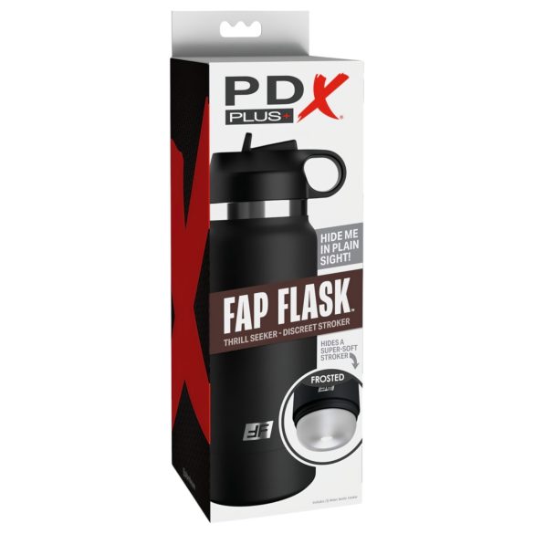 Fap Flask Thrill Seeker - masturbators pudele melna