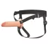 X-TENSION Elite - dobams piestiprināms dobš dildo (dabisks)