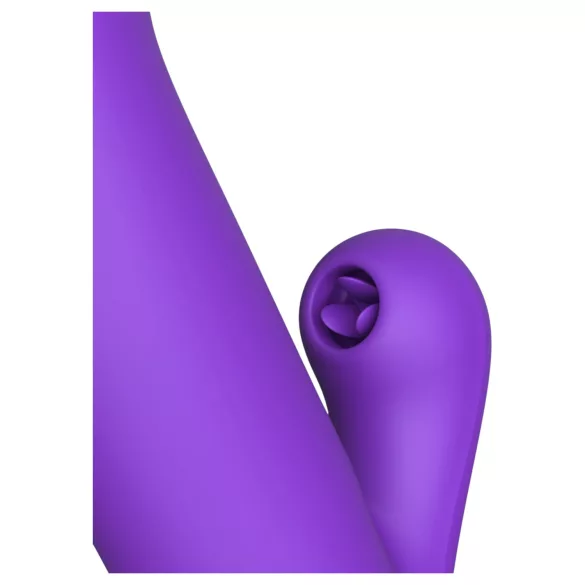 Fantasy For Her - 2in1 stūmošais vibrators un klitora stimulator (violets)