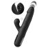 Fetish - 3 motoru stumšanas vibrators (melns)
