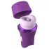 Fantasy For Her Lush Kiss Plush - vakuuma un mēles klitora stimulators (violets)