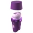 Fantasy For Her Lush Kiss Plush - vakuuma un mēles klitora stimulators (violets)