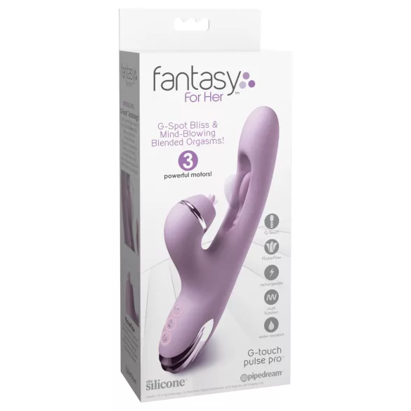 Fantasy For Her G-Touch Pulse Pro - klitora roktura vibrators (violets)