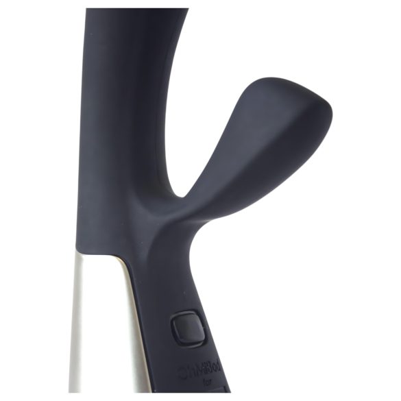 Fleshlight OHMIBOD Kiiroo - gudrs klitora vibrators ar rokturi (melns)