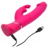Happyrabbit vibrators ar klitora stimulatoru, ūdensizturīgs, rozā