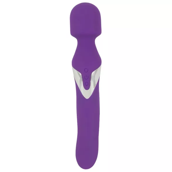 Javida vibrējošais masāžas nūjiņas un pērļu vibrators 2in1, violets
