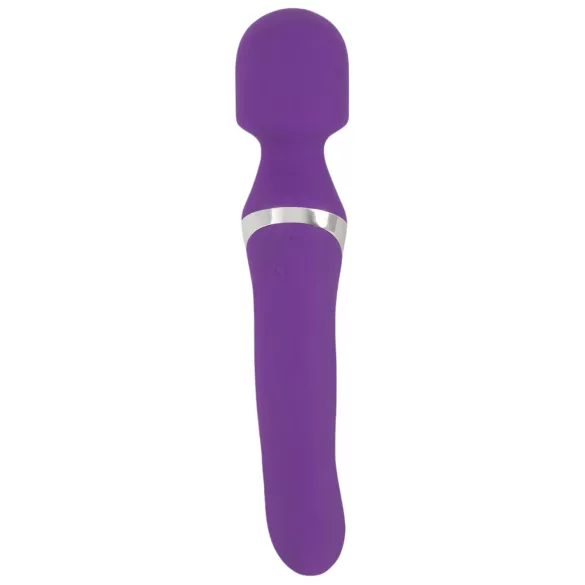 Javida vibrējošais masāžas nūjiņas un pērļu vibrators 2in1, violets