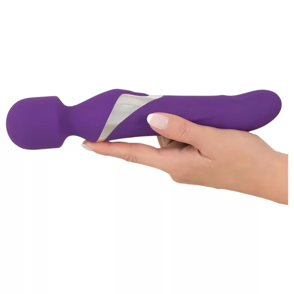 Javida vibrējošais masāžas nūjiņas un pērļu vibrators 2in1, violets