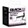 Black Velvets - akumulatora 2in1 vibrators un erekcijas gredzens melns