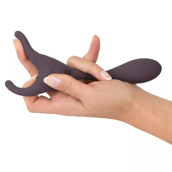 Couples Choice - pāra vibrators ar 2 motoriem, uzlādējams, violets