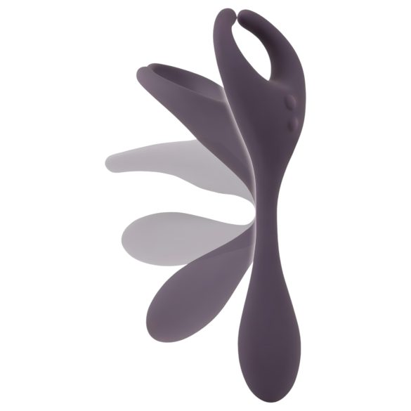 Couples Choice - pāra vibrators ar 2 motoriem, uzlādējams, violets