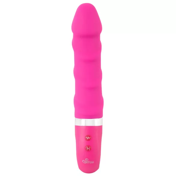 SMILE Soft - vibrators ar sildīšanu uzlādējams rozā