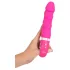 SMILE Soft - vibrators ar sildīšanu uzlādējams rozā