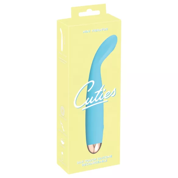 Cuties Mini - G-punkta vibrators akumulatora ūdensizturīgs tirkīza