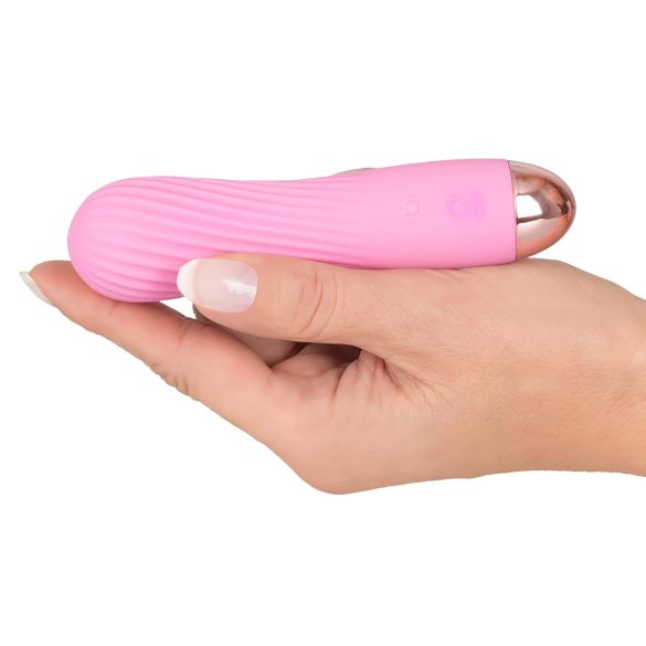Cuties Mini - ūdensizturīgs uzlādējams spirāles vibrators rozā